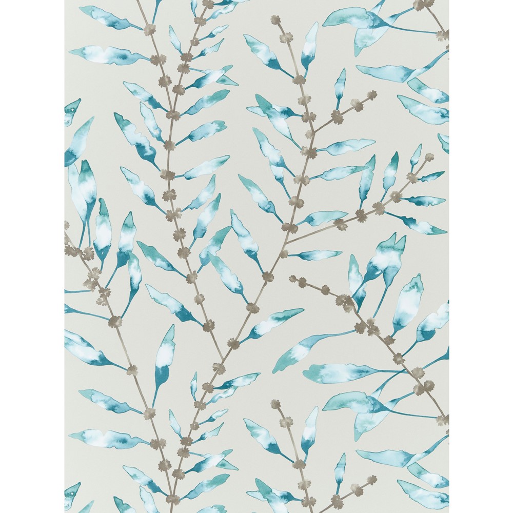 Chaconia Wallpaper 111635 by Harlequin in Marine Emerald Green